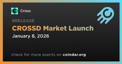 CROSS to Launch CROSSD Market on January 8