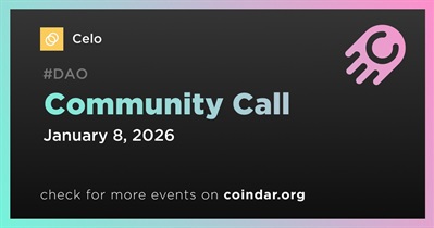 Celo to Host Community Call on January 8th