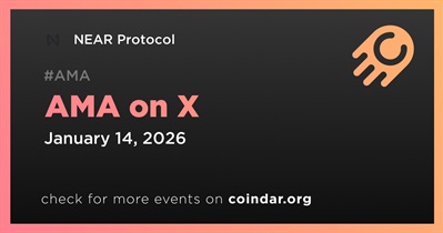 NEAR Protocol to Hold AMA on X on January 14th