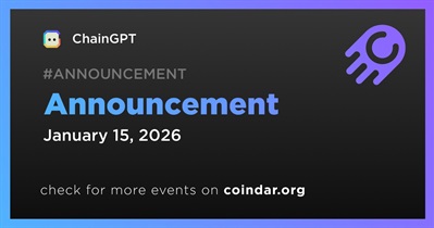 ChainGPT to Make Announcement