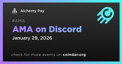Alchemy Pay to Hold AMA on Discord on January 29