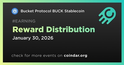 Bucket Protocol BUCK Stablecoin to Distribute Rewards on January 30