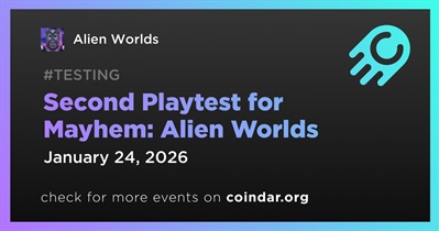 Alien Worlds to Host Second Playtest for Mayhem: Alien Worlds on January 24