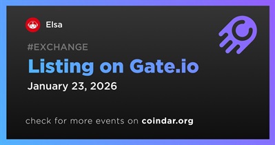 Elsa to Be Listed on Gate.io