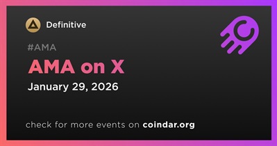 Definitive to Hold AMA on X on January 29th