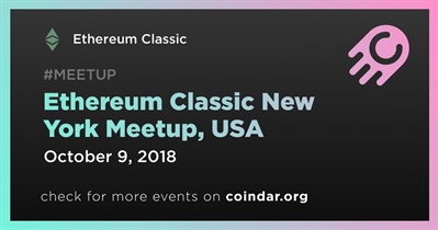 Ethereum Classic New York Meetup, USA