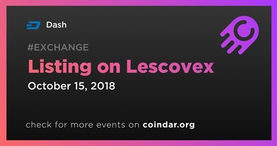 Listing on Lescovex