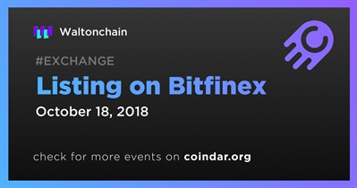 Listing on Bitfinex