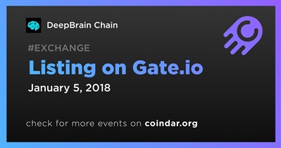 Listing on Gate.io