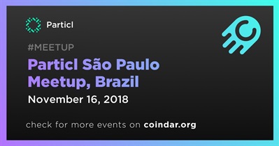 Particl São Paulo Meetup, Brazil