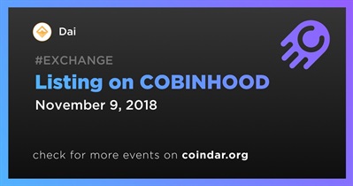 Listing on COBINHOOD
