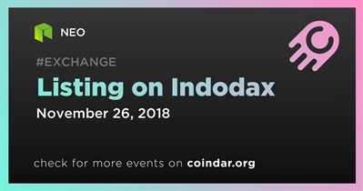 Listing on Indodax