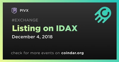 Listing on IDAX
