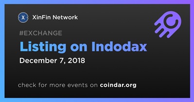 Listing on Indodax