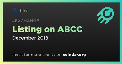 Listing on ABCC