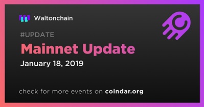 Mainnet Update