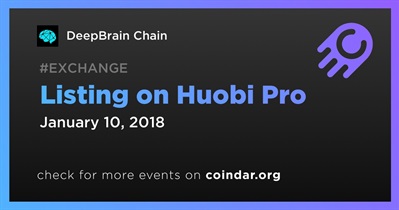 Listing on Huobi Pro