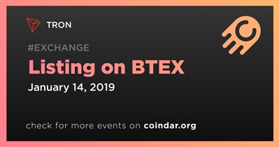 Listing on BTEX