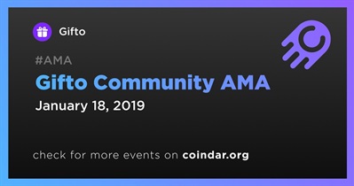 Gifto Community AMA