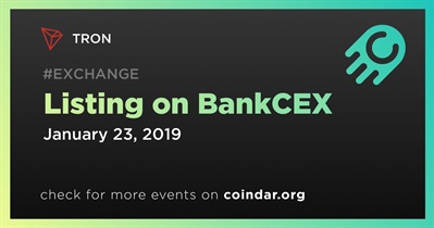 Listing on BankCEX