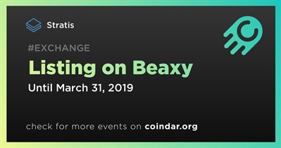 Listing on Beaxy