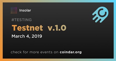 Testnet  v.1.0