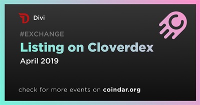Listing on Cloverdex