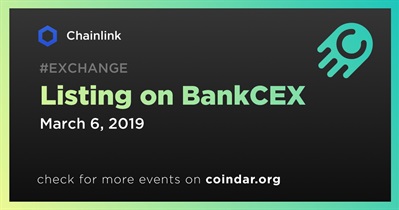 Listing on BankCEX