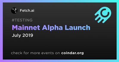 Mainnet Alpha Launch