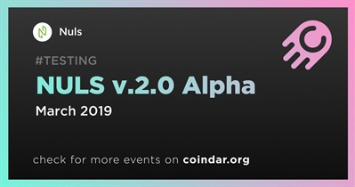 NULS v.2.0 Alpha