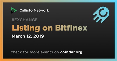 Listing on Bitfinex