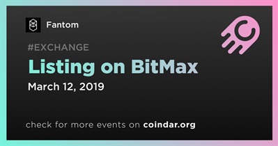 Listing on BitMax