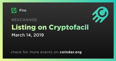 Listing on Cryptofacil