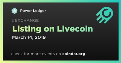 Listing on Livecoin