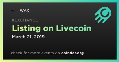 Listing on Livecoin
