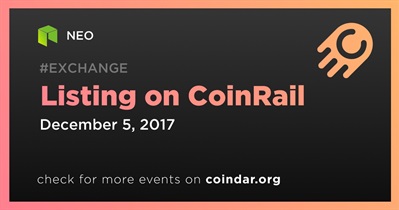 Listing on CoinRail