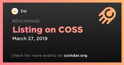 Listing on COSS