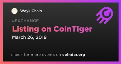 Listing on CoinTiger