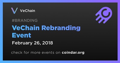 VeChain Rebranding Event