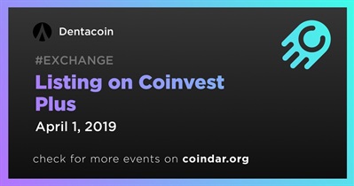 Listing on Coinvest Plus