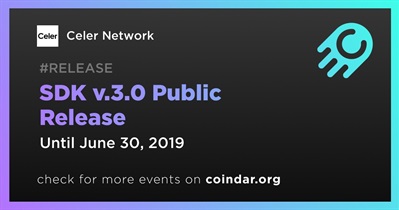 SDK v.3.0 Public Release