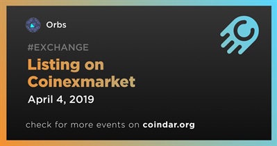 Listing on Coinexmarket