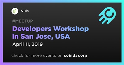 Developers Workshop in San Jose, USA