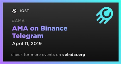 AMA on Binance Telegram
