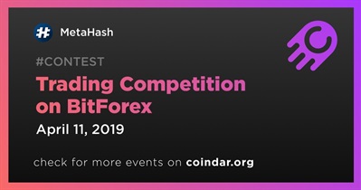 Trading Competition on BitForex