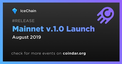 Mainnet v.1.0 Launch
