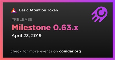 Milestone 0.63.x