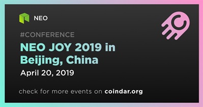 NEO JOY 2019 in Beijing, China