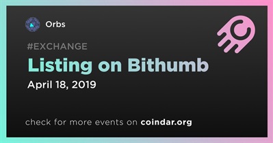 Listing on Bithumb
