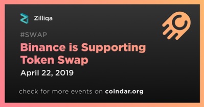 Binance is Supporting Token Swap
